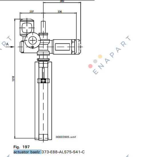 375-E41-151 ACTIONNEUR