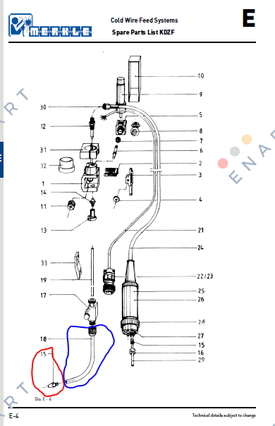 01300070  Gasdüse Keramik Gr.8