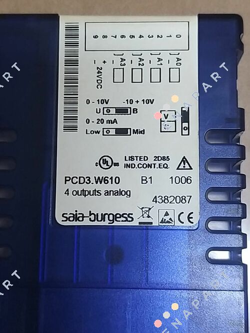 PCD3.W610 Art. No 9600263 Module de sortie analogique