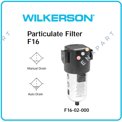 F16-02-000 Filtre à particules